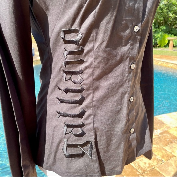 EUC! Galliano Fitted Button Down Shirt - Picture 2 of 9